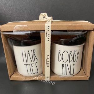 Rae Dunn Hair Ties & Bobby Pins Set